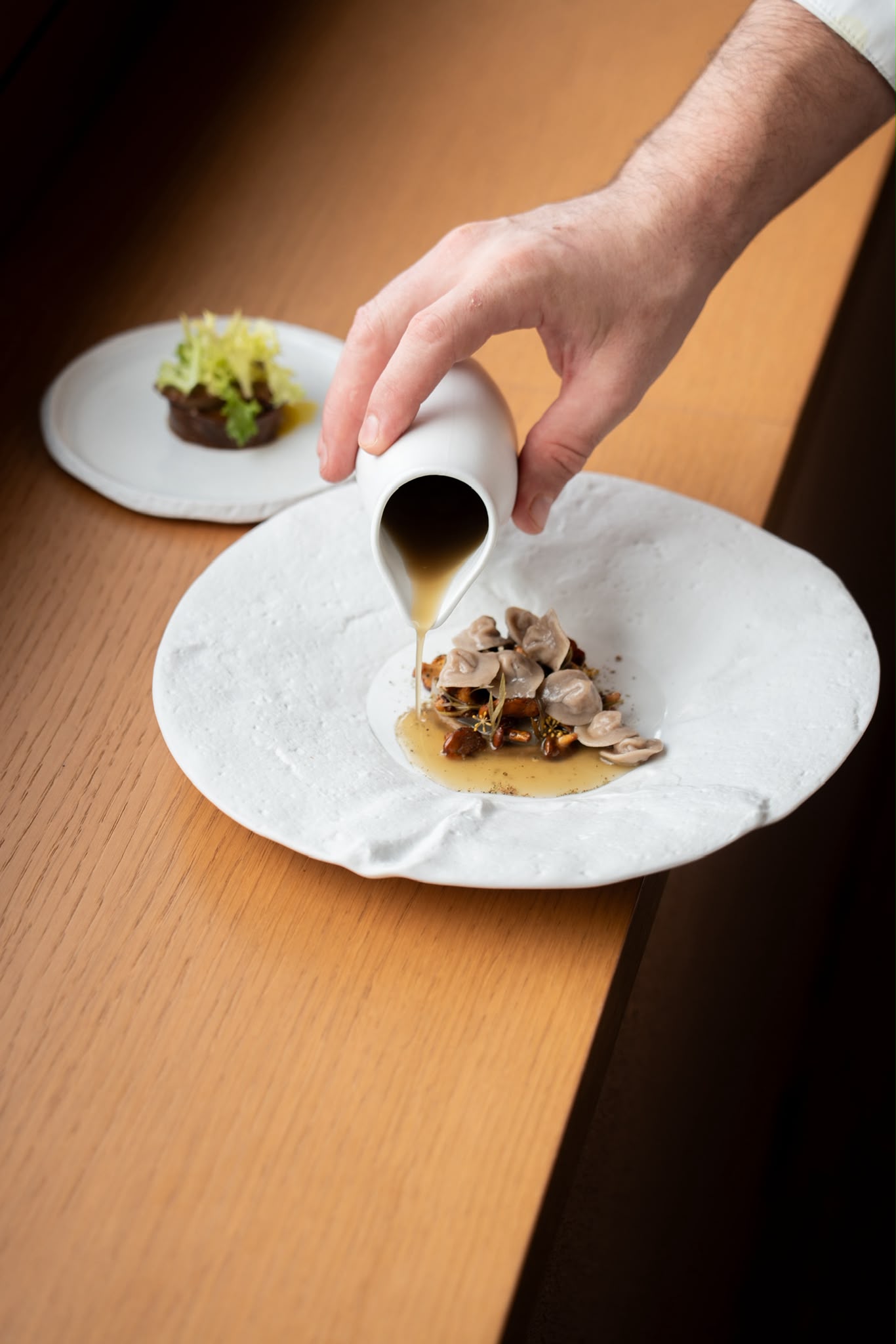 Plat du menu atuomne, Cappelletti chataigne