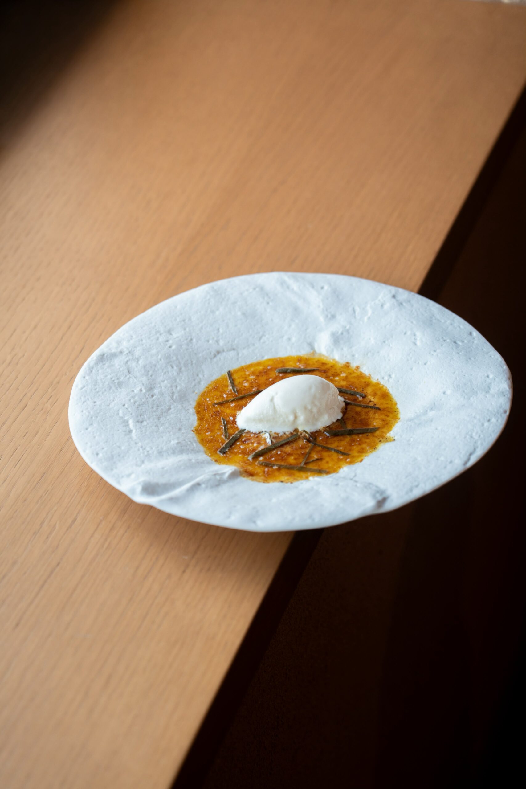 Crème brûlée de butternut, foie gras